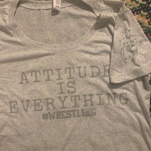 Attitude Is Everything #wrestling Bella Canvas Sizes S-2XL